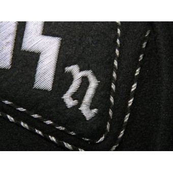 SS-VT schwarzer Waffenrock an SS-Oberscharführer Hasselwander, 1. Sturm Sturmbann N. Espenlaub militaria