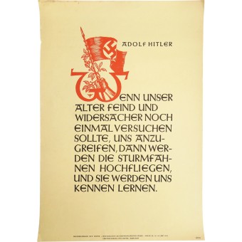 NSDAP -juliste, heinäkuu 1941. Espenlaub militaria