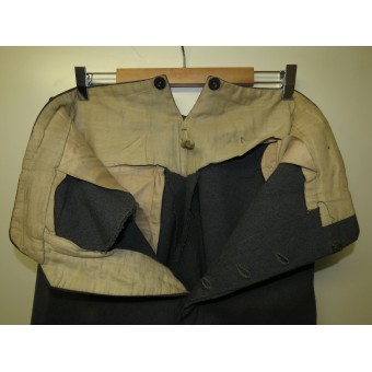 Parade/walkout trousers for a Wehrmacht artillery enlisted or officers personnel.. Espenlaub militaria