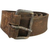German waist belt captured by Red Army soldier. Frontline adaptation!