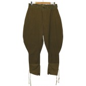 M 35 RKKA pants made from Canadian or American wool