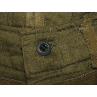 M 35 pantalons RKKA en laine canadienne ou américaine de la Première Guerre mondiale. Excellent état avec des traces dusure. Pas de trous ou de dommages. Aucun timbre, bien que par exemple fabriqué en usine. Tour de taill. Espenlaub militaria