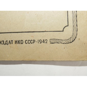 Istruzioni per lArmata Rossa di funzionamento per recuperare i serbatoi bloccati dal campo di battaglia, 1942. Rare.. Espenlaub militaria