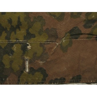 Немецкая плащ-палатка Waffen SS, камуфляж дубовый лист. Zeltplane Eichenlaubmuster. Espenlaub militaria