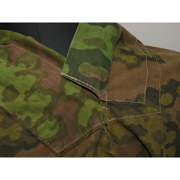 Waffen SS Zeltplane Eichenlaubmuster, Oakleaf camouflaged tent