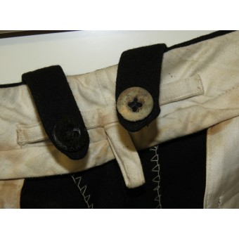 Wehrmacht armored troops trousers for officers. Private purchased. Espenlaub militaria