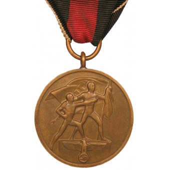 Herinneringsmedaille voor Anschluss - Die Medaille zur Erinnerung an den 13. März 1938. März 1938. Espenlaub militaria