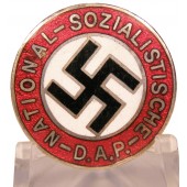 Frühes NSDAP-Mitgliederabzeichen. GES GESCH