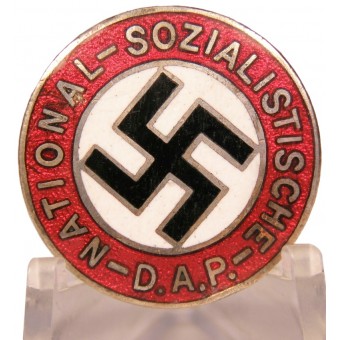 Varhainen NSDAP:n jäsenmerkki. GES GESCH. Espenlaub militaria