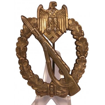 Infantry Assault Badge in Bronze W. Deumer. Espenlaub militaria