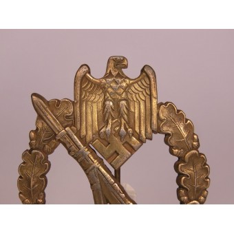 Infantry Assault Badge in Bronze W. Deumer. Espenlaub militaria