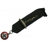 Ciondolo orologio patriottico NSDAP della fine degli anni '20