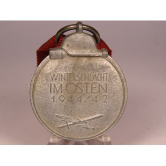 Ostmedaille. Interessante weiße Beschichtung.. Espenlaub militaria