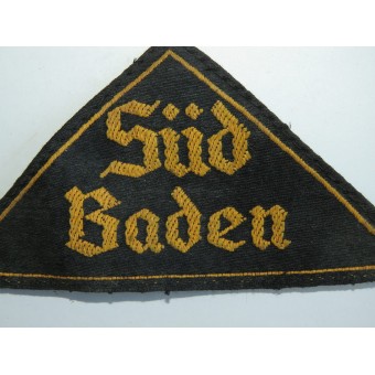 Süd Baden Нарукавный знак гитлерюгенд RZM A4/76. Espenlaub militaria