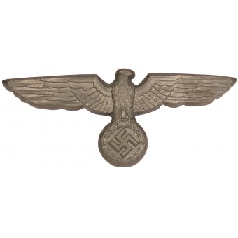Visor hat eagle Heer Hoheitsabzeichen, second model, zinc.. Espenlaub militaria
