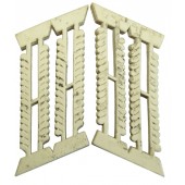 Modello di carta Wehrmacht Beamte per le linguette del colletto
