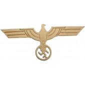Wehrmacht/ Kriegsarine Unterlage pour la broderie des aigles de poitrine des généraux et des officiers