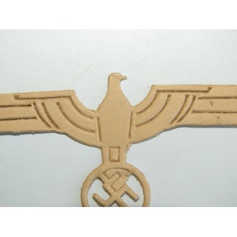 Wehrmacht/ Kriegsarine Unterlage para el bordado de las águilas de pecho de generales y oficiales. Espenlaub militaria