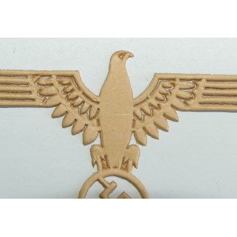 Plantilla de cartón para bordar el águila de la manga SS. Espenlaub militaria