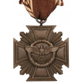 NSDAP Dienstauszeichnung in Bronze. Treue für Führer und Volk