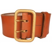 NSDAP leaders belt. Leather wide belt, width 6 cm