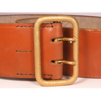 NSDAP leaders belt. Leather wide belt, width 6 cm. Espenlaub militaria