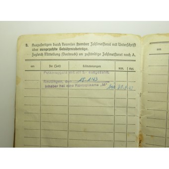 Soldbuch, Wehrpass, dogtag, fotoalbum, pansarsoldat Robert Garner. Espenlaub militaria