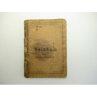 Soldbuch, Wehrpass, dogtag, fotoalbum, pansarsoldat Robert Garner. Espenlaub militaria