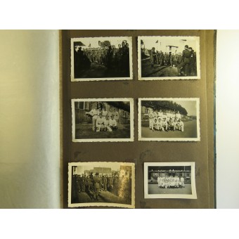 Soldbuch, Wehrpass, dogtag, Photoalbum, Panzer Soldat Robert Garner. Espenlaub militaria