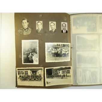 Soldbuch, Wehrpass, dogtag, fotoalbum, pansarsoldat Robert Garner. Espenlaub militaria