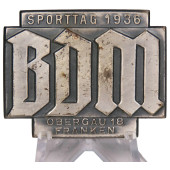 BDM Sporttag Badge 1936