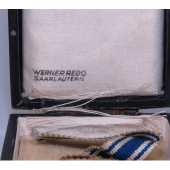 Крест матери в золоте с коробкой Werner Redo. Espenlaub militaria