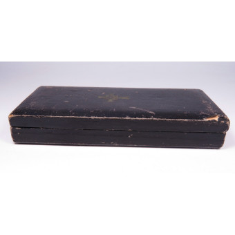 Крест матери в золоте с коробкой Werner Redo. Espenlaub militaria