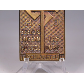 HJ-Gebiets-Jugendtag Düsseldorf Schill-Schlageter Badge, May 28, 1933. Espenlaub militaria