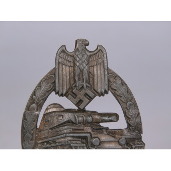 Нагрудный знак за танковую атаку в бронзе, Junker, цинк, ремонт. Espenlaub militaria