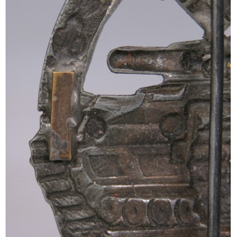 Нагрудный знак за танковую атаку в бронзе, Junker, цинк, ремонт. Espenlaub militaria