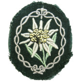 Sleeve patch for Wehrmacht mountain troops (Gebirgsjäger)