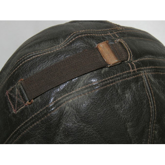 Летный кожаный шлем Luftwaffe LKpW101. Espenlaub militaria