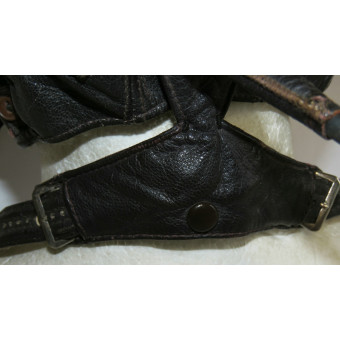 Летный кожаный шлем Luftwaffe LKpW101. Espenlaub militaria