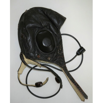 Летный кожаный шлем Luftwaffe LKpW101. Espenlaub militaria