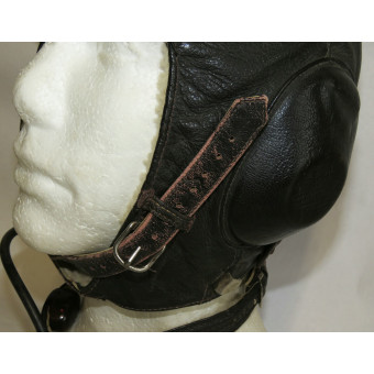 Летный кожаный шлем Luftwaffe LKpW101. Espenlaub militaria