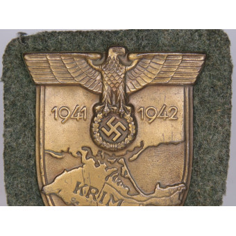 Рукавный щит Крым 1941–1942 (Krimschild), Karl Wurster. Espenlaub militaria