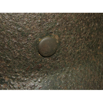 Шлем М35 двухдекальный, SS-Totenkopfverbände, Демянск