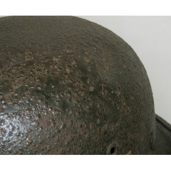 Шлем М35 двухдекальный, SS-Totenkopfverbände, Демянск
