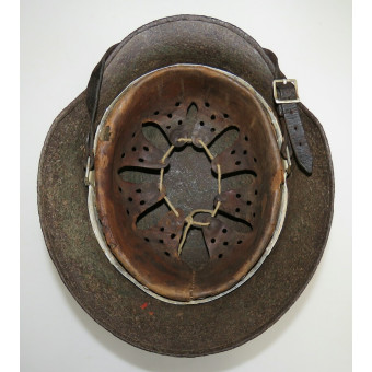 Шлем М35 двухдекальный, SS-Totenkopfverbände, Демянск