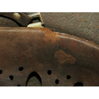 Шлем М35 двухдекальный, SS-Totenkopfverbände, Демянск