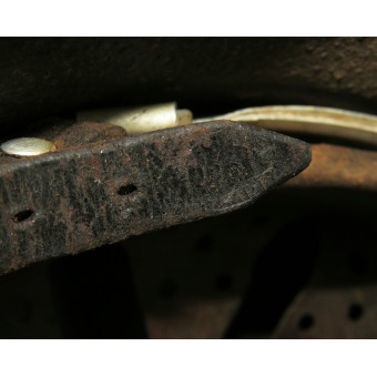 Шлем М35 двухдекальный, SS-Totenkopfverbände, Демянск