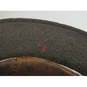 Шлем М35 двухдекальный, SS-Totenkopfverbände, Демянск