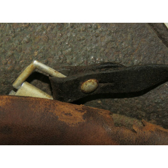 Шлем М35 двухдекальный, SS-Totenkopfverbände, Демянск