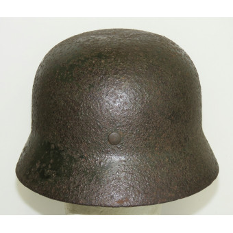 Шлем М35 двухдекальный, SS-Totenkopfverbände, Демянск